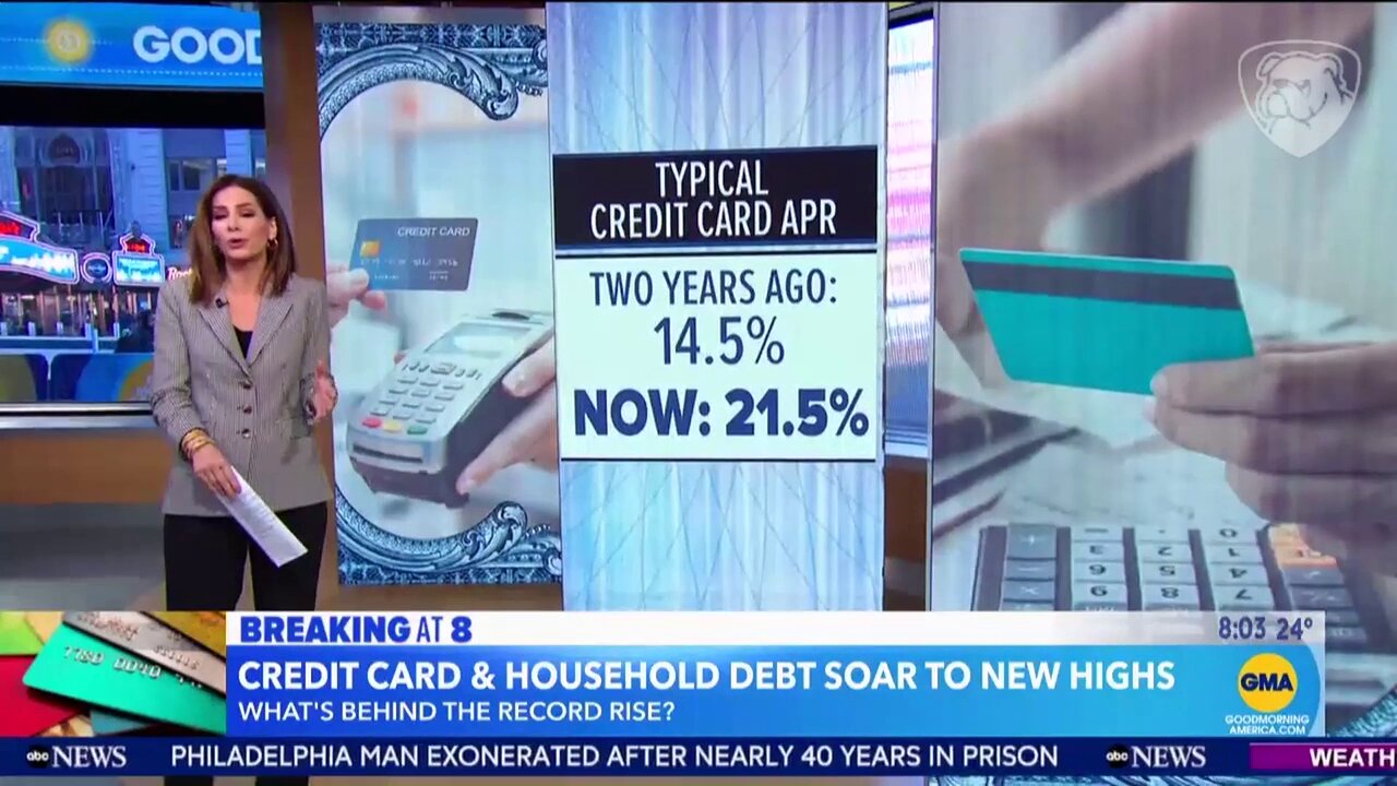 'Now We Care About Inflation': ABC/NBC Discover Americans Paying More Debt, Fast Food