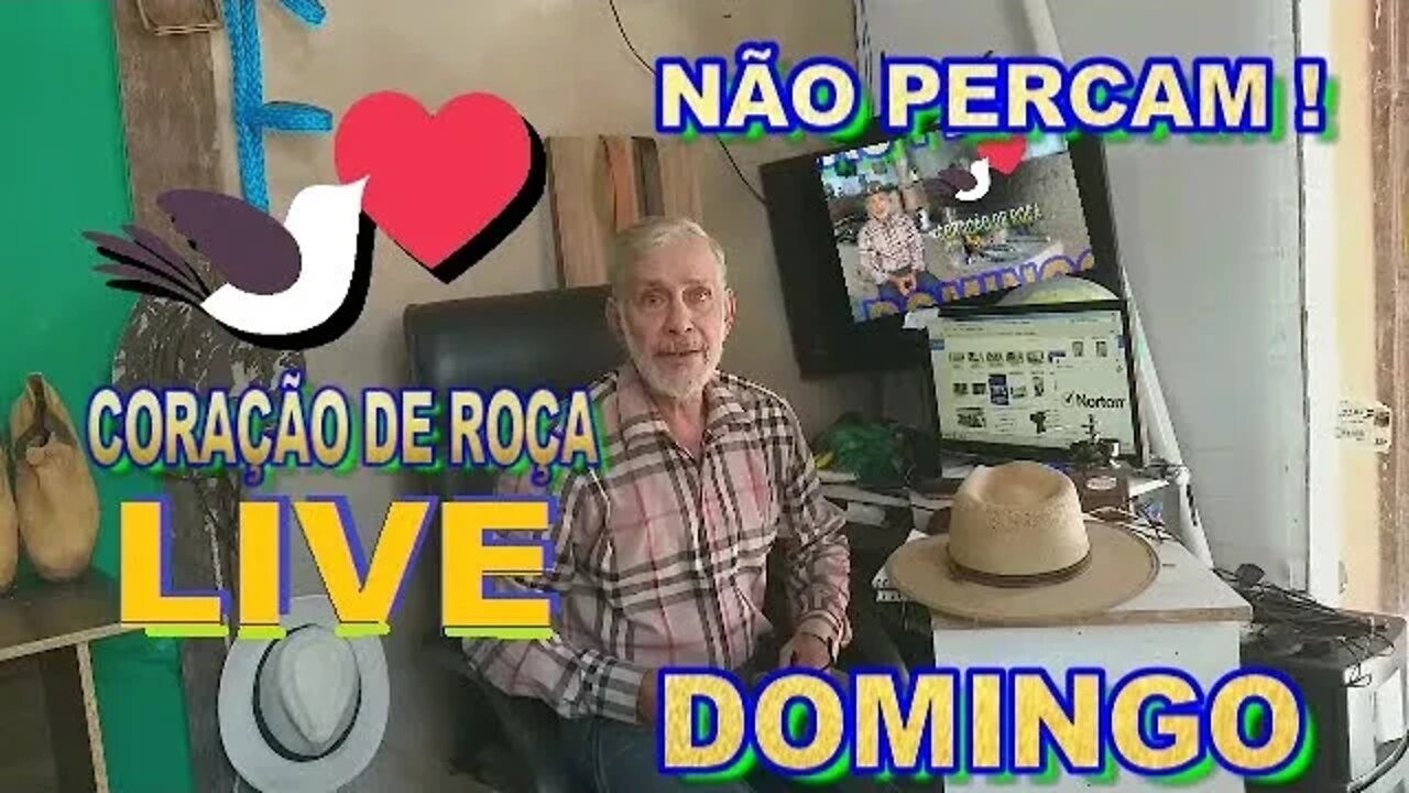 LIVE CORAÇÃO DE ROÇA PROSEANDO COM AMIGOS