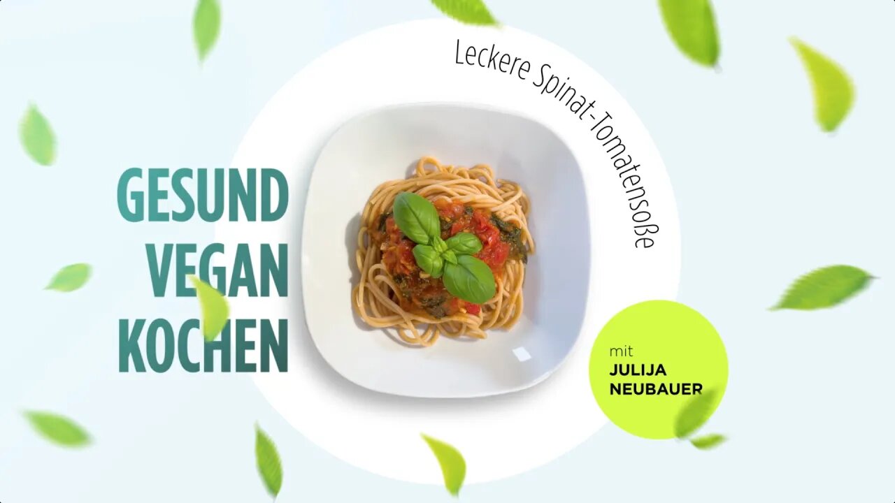 Leckere Spinat-Tomaten-Soße # Julija Neubauer # AD Kochstudio