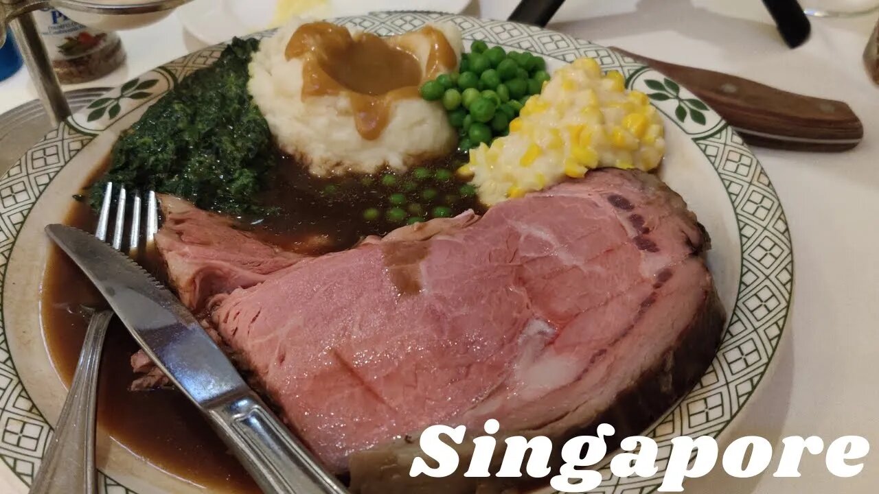 Lawry's The Prime Rib Singapore FULL EXPERIENCE 4K | August 2022