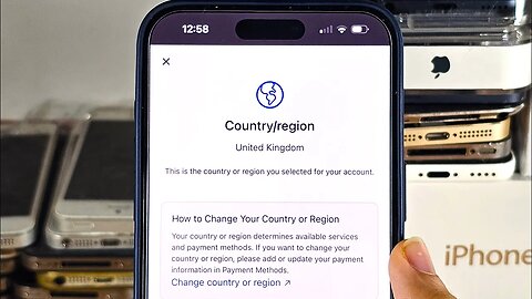 How To Change Country In App Store on iPhone 15 Pro Max