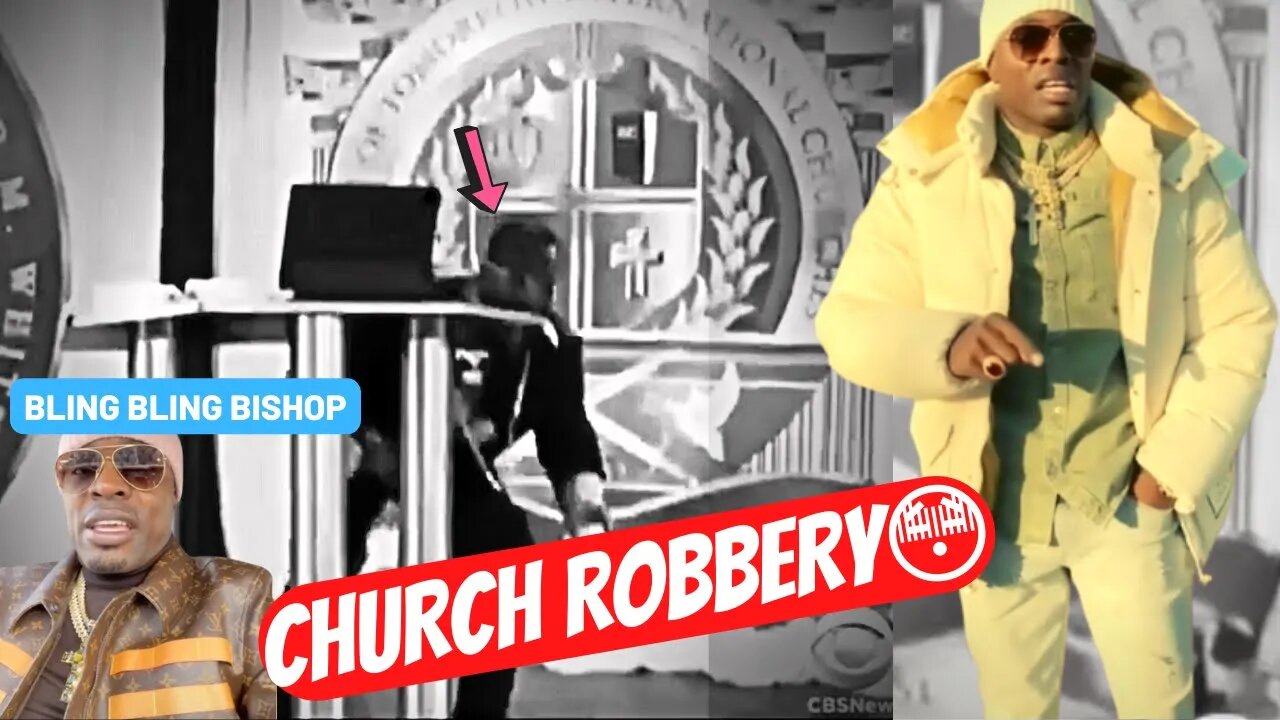 BROOKLYN BISHOP ROBBED AT GUNPOINT "LIVE" DURING SUNDAY SERMON