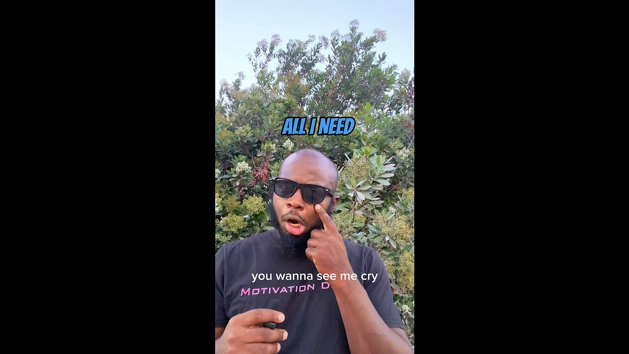 All I Need #dayodman #selfbelief #icandothis #eeyayyahh #motivation