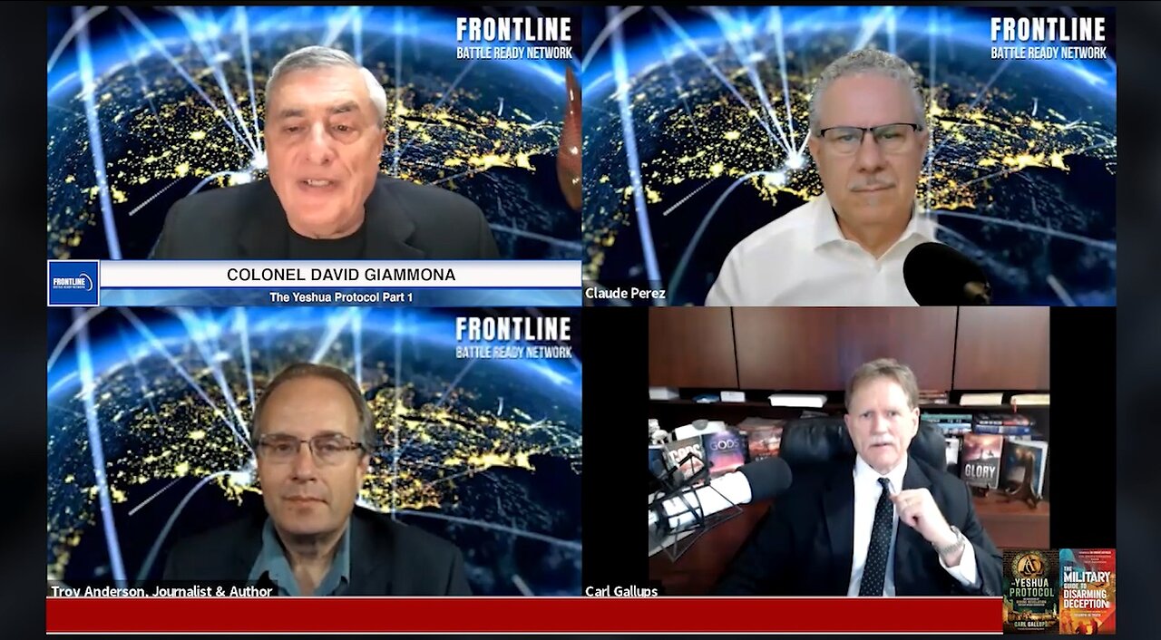 PT1. FRONTLINE with Col. David Giammona - Pastor Carl Gallups discusses the End Times (W/Permission)