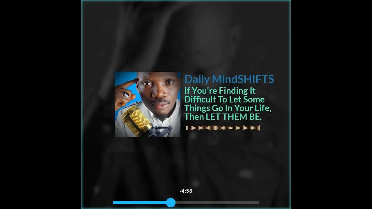 Daily MindSHIFTS Episode 107