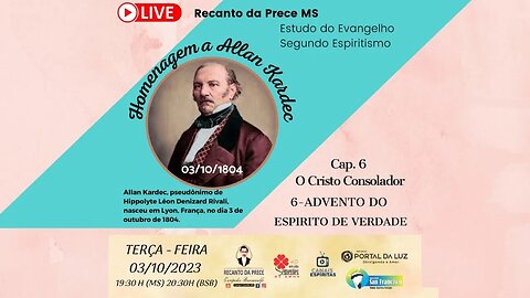 HOMENAGEM A ALLAN KARDEC