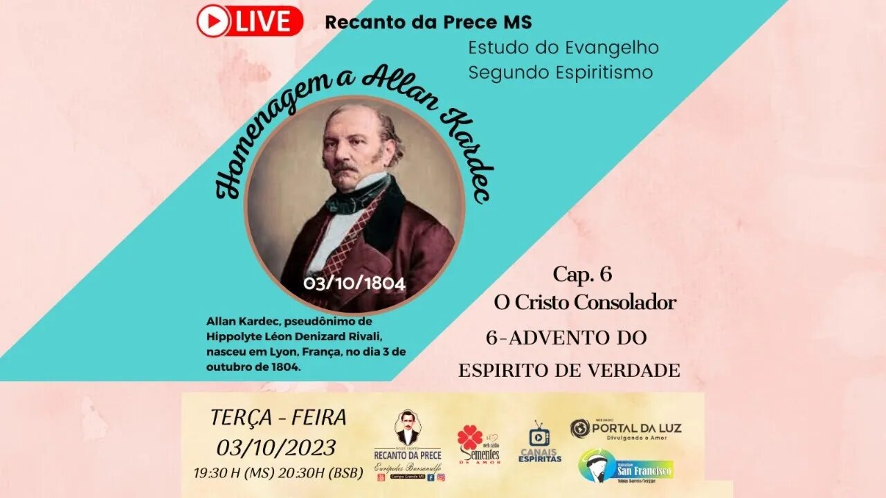 HOMENAGEM A ALLAN KARDEC