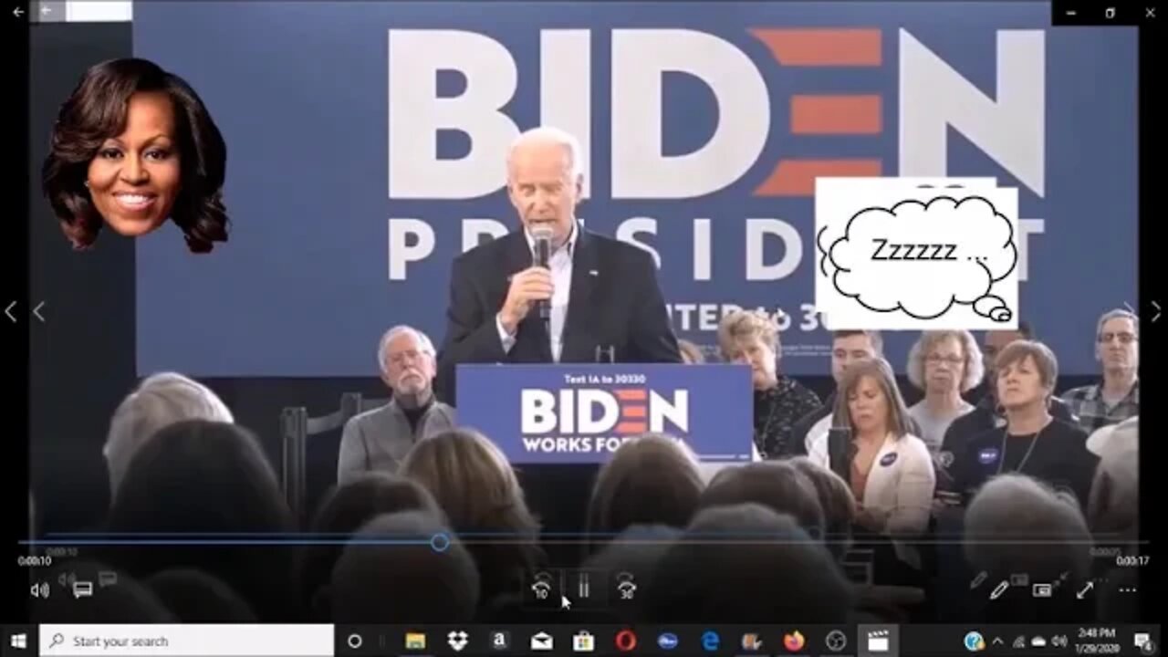 Biden Speech Electrifies Iowa Voters
