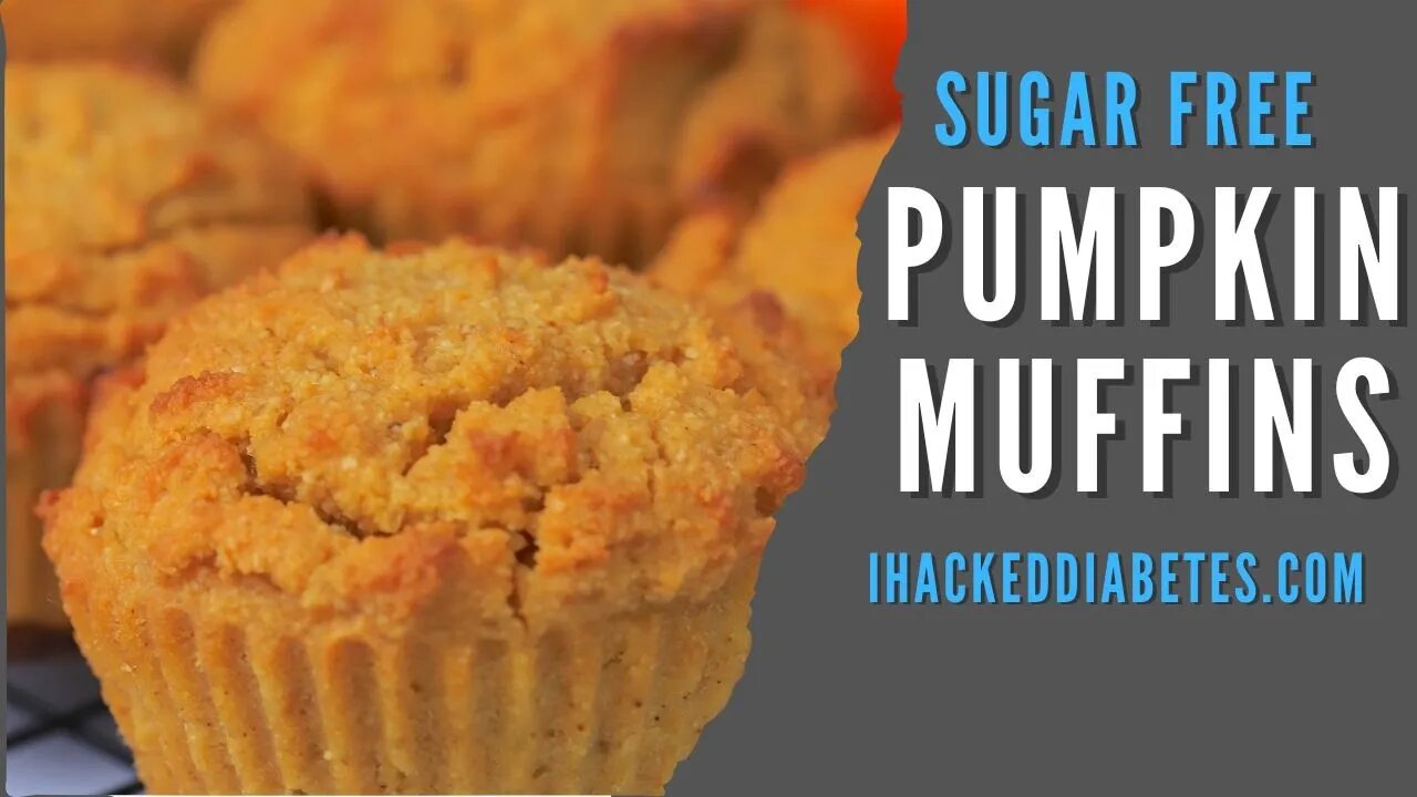 Sugar Free Pumpkin Muffins Recipe | Low Carb | Diabetic Friendly | Keto Recipe