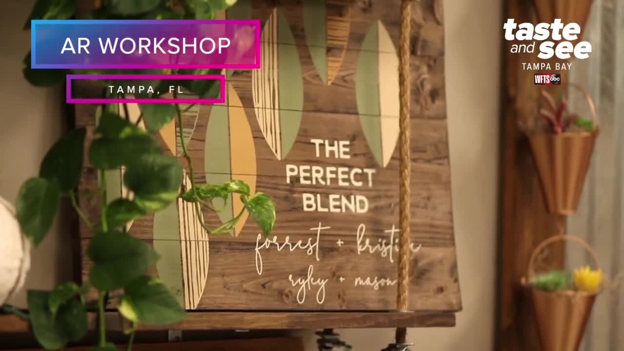 Create custom crafts at AR Workshop Tampa | Taste and See Tampa Bay