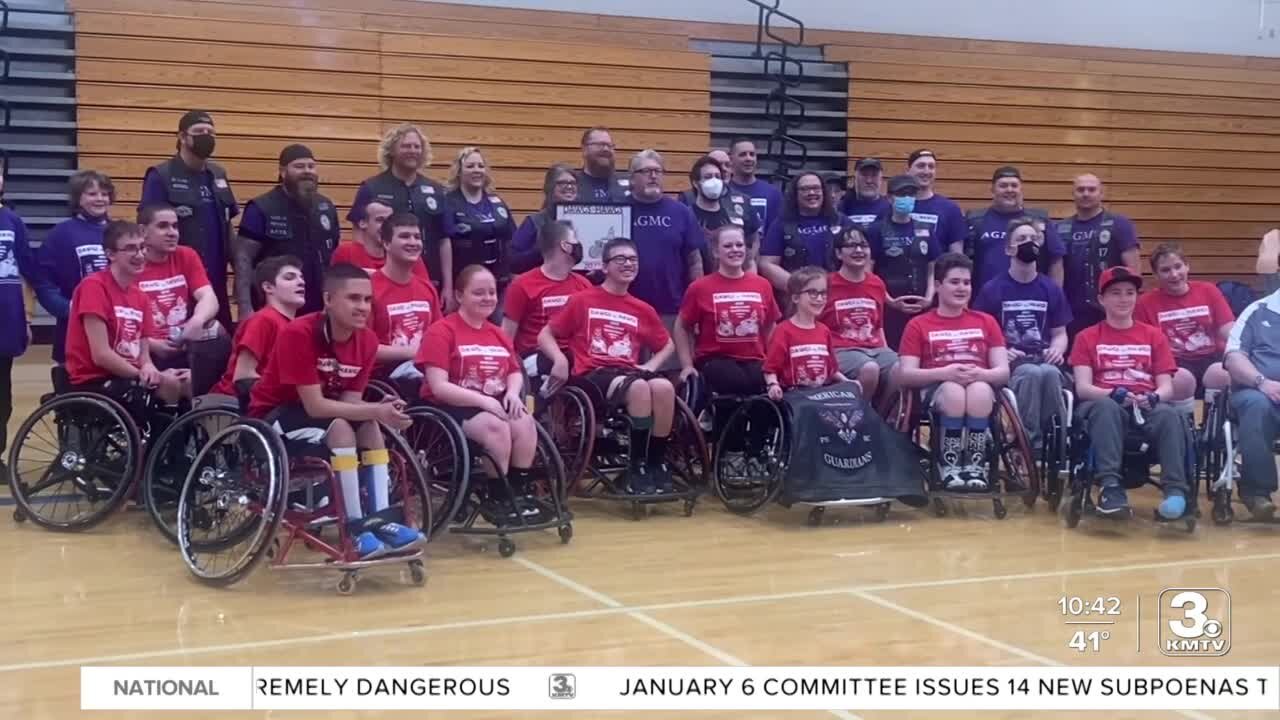 'The Red Dawgs, we're a family'; Differently-abled children play wheelchair basketball