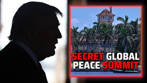 BREAKING EXCLUSIVE: Trump Holding Secret Global Peace Summit With The Head Of NATO In Mar-a-Lago, Florida Right Now— Watch For Exclusive Intel!