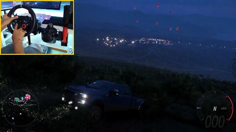 FORD SUPER DUTY F-450 DRW PLATINUM - FORZA HORIZON 5 OFF-ROAD Steering Wheel + Shifter G29