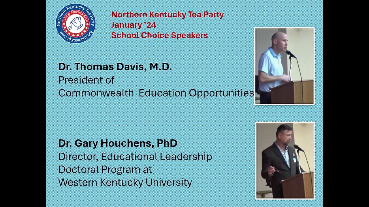 School Choice and Why it Benefits Families w/ Dr. Thomas Davis and Dr. Gary Houchens