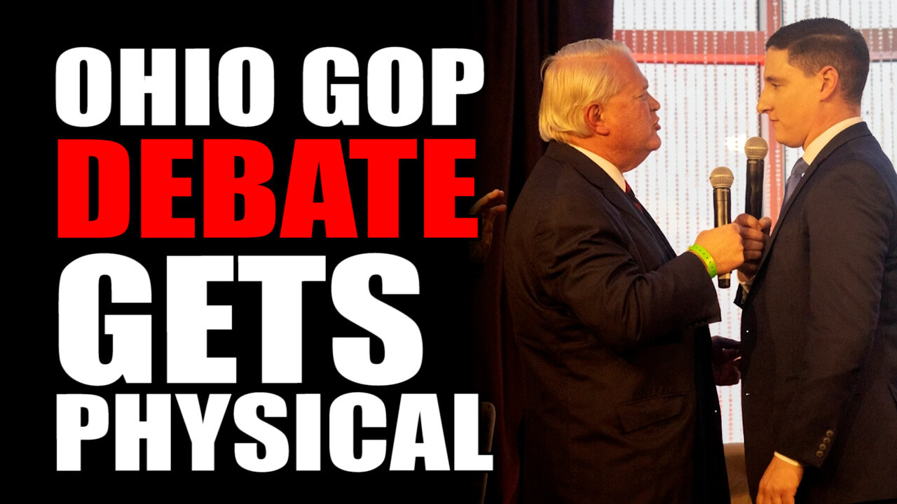 Ohio GOP Senate Debate Gets PHYSICAL