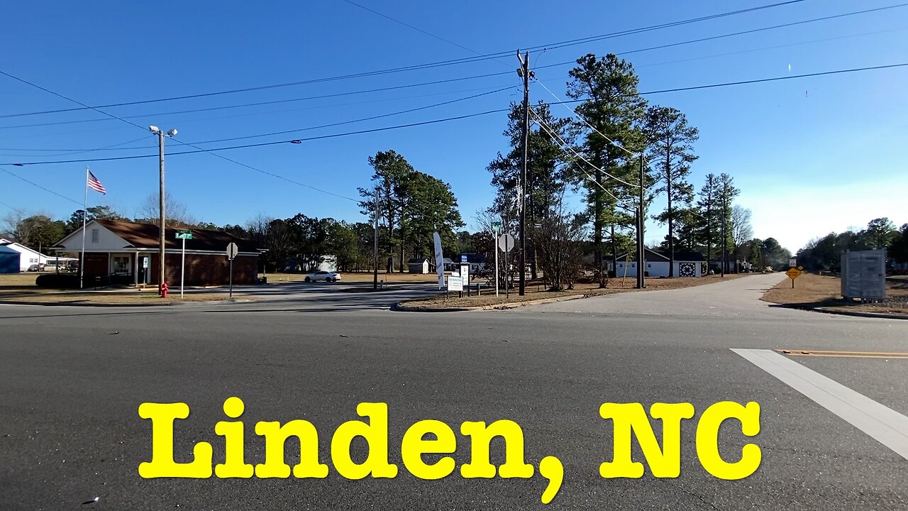 Linden, NC, Town Center Non-Walk & Talk - A Quest To Visit Every Town Center In NC