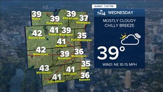 SE Wisconsin Weather: Expect heavy frost Wednesday morning, evening sprinkles