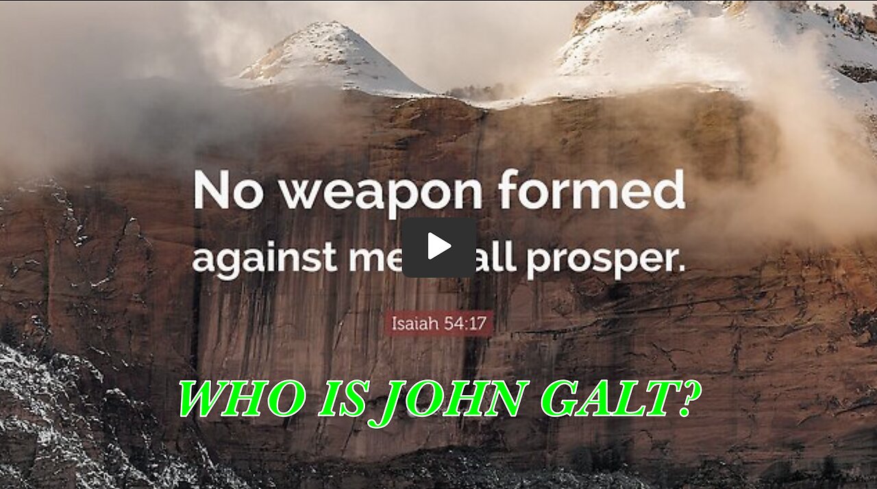 JOHN GALT WEEKLY RECAP W/ INTEL FROM Michael Jaco, SGANON, CLIF HIGH, JUAN O'SAVIN, ++REPOST 1/7