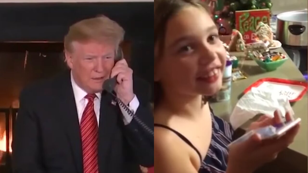Flashback: Trump Asks 7-Year-Old If She Still Believes In Santa