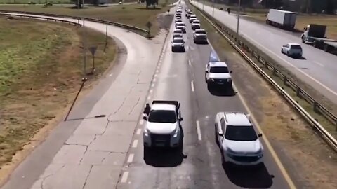 Argentine farmers also rise up. Entre Ríos, Gualeguaychú