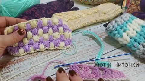 Мастер класс пышный столбик крючком. Crochet.