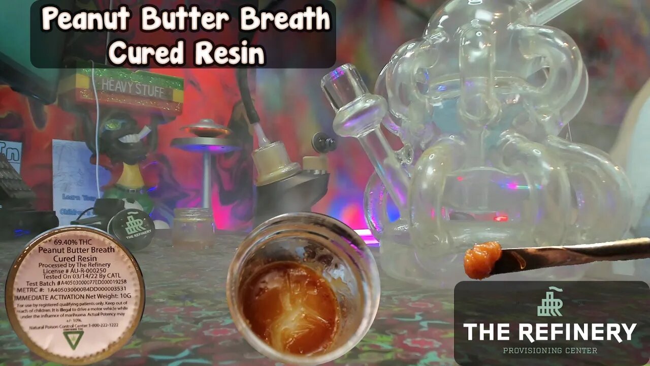 Peanut Butter Breath Badder Cannabis Concentrate By The Refinery! 10G Baller Jar FTW!