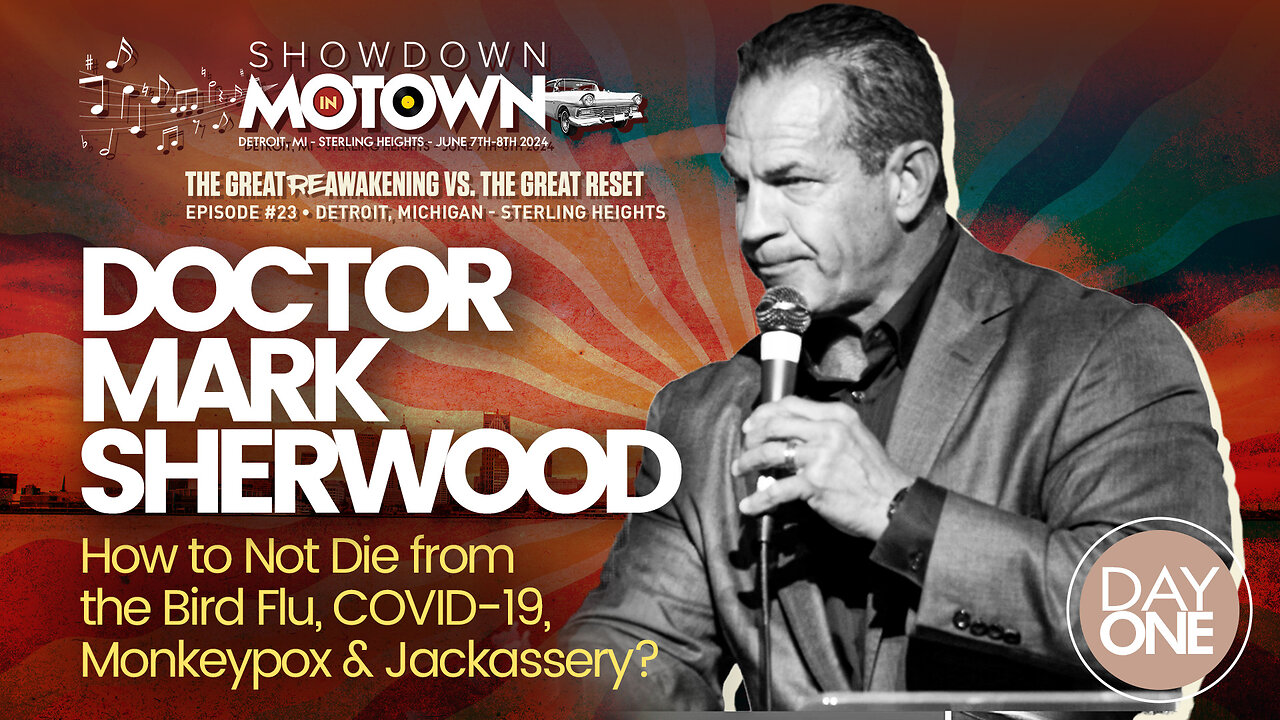 Dr. Mark Sherwood | Dr. Mark Sherwood Speaks At ReAwaken America Tour Detroit, Michigan! Join Navarro, Flynn, Eric Trump & Team America At Oct 18-19 Selma, NC ReAwaken! Request Tix Via Text 918-851-0102