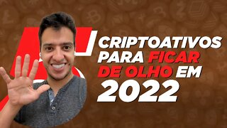CRIPTOMOEDAS PARA ACOMPANHAR EM 2022