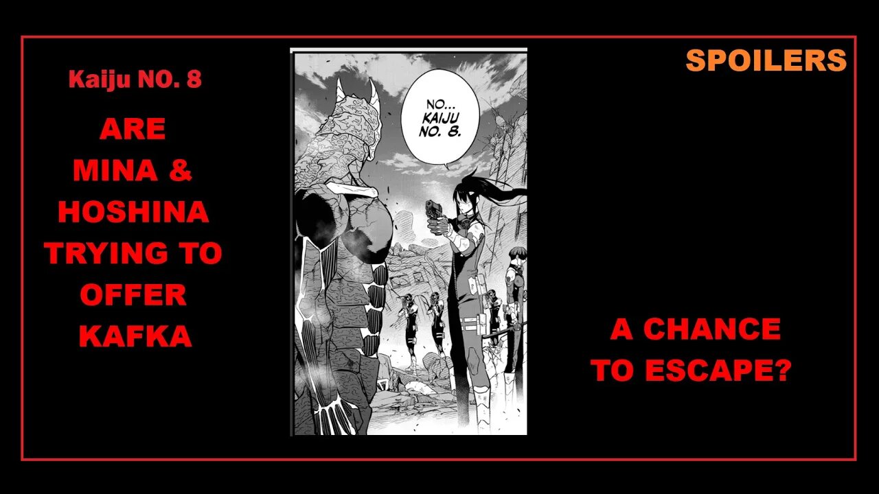 Did Mina and Hoshina Offer Kafka A Chance to Escape at the End of Chapter 32 of Kaiju NO. 8