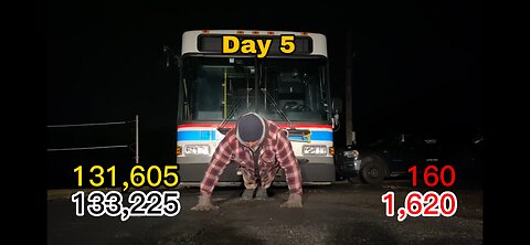 January 5th. 133,225 push ups
