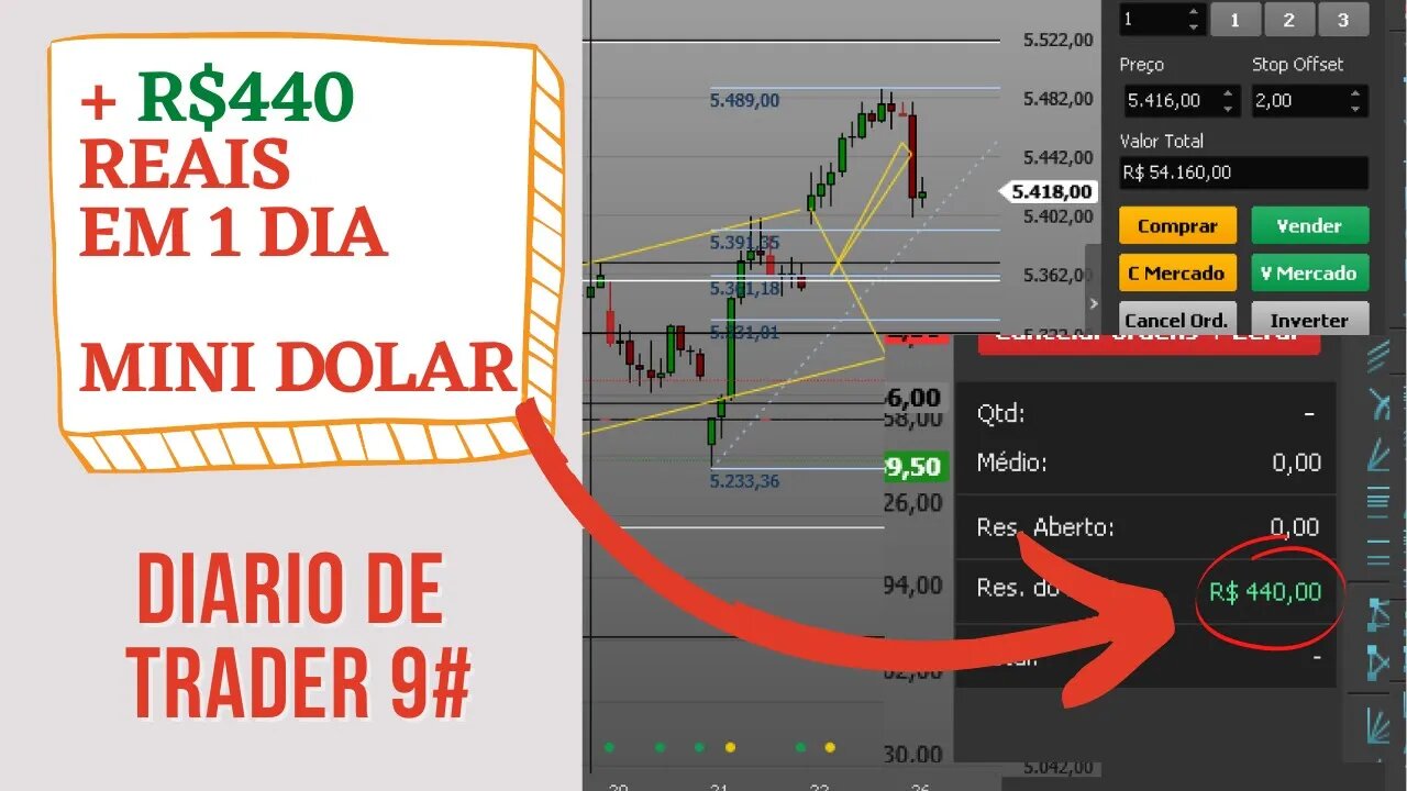 š COMO UM PROFISSIONAL OPERA NO DAYTRADE? - DIĆRIO DE TRADER 9#