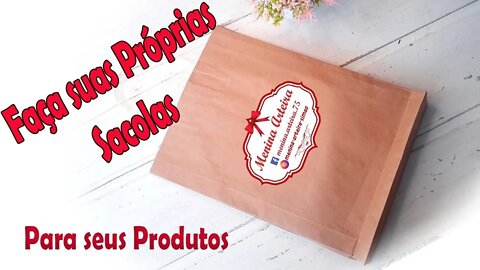 Como Fazer Suas Próprias Sacolas. Fácil, Rápido & Barato!