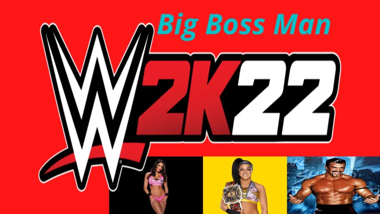 WWE 2k22 Big Boss Man Entrance #short