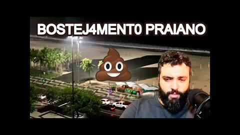 Rio de Janeiro LITERALMENTE ABRE OS PORTÕES DO ESGOTO E BOSTEJA A PRAIA DE COPACABANA