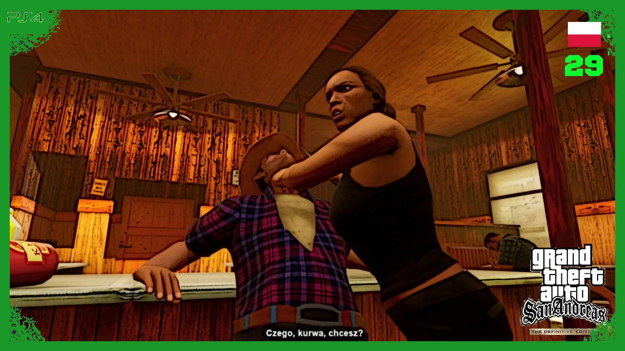 GTA San Andreas Definitive Edition PL #29 -PIERWSZA RANDKA Z CATALINĄ
