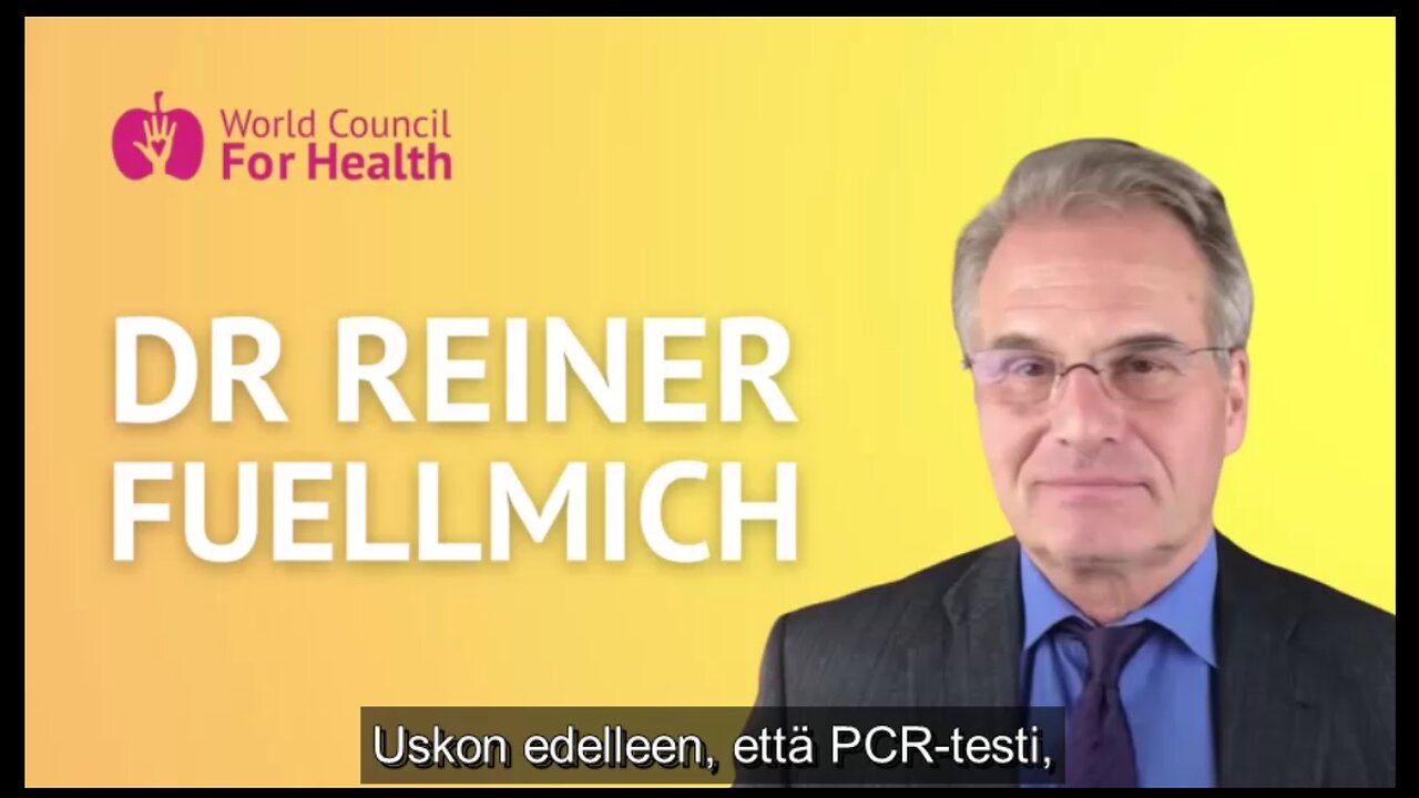 Tohtori Reiner Fuellmich: PCR-testi on kaiken sen kulmakivi, mikä meni pieleen Covid-19:n kanssa.