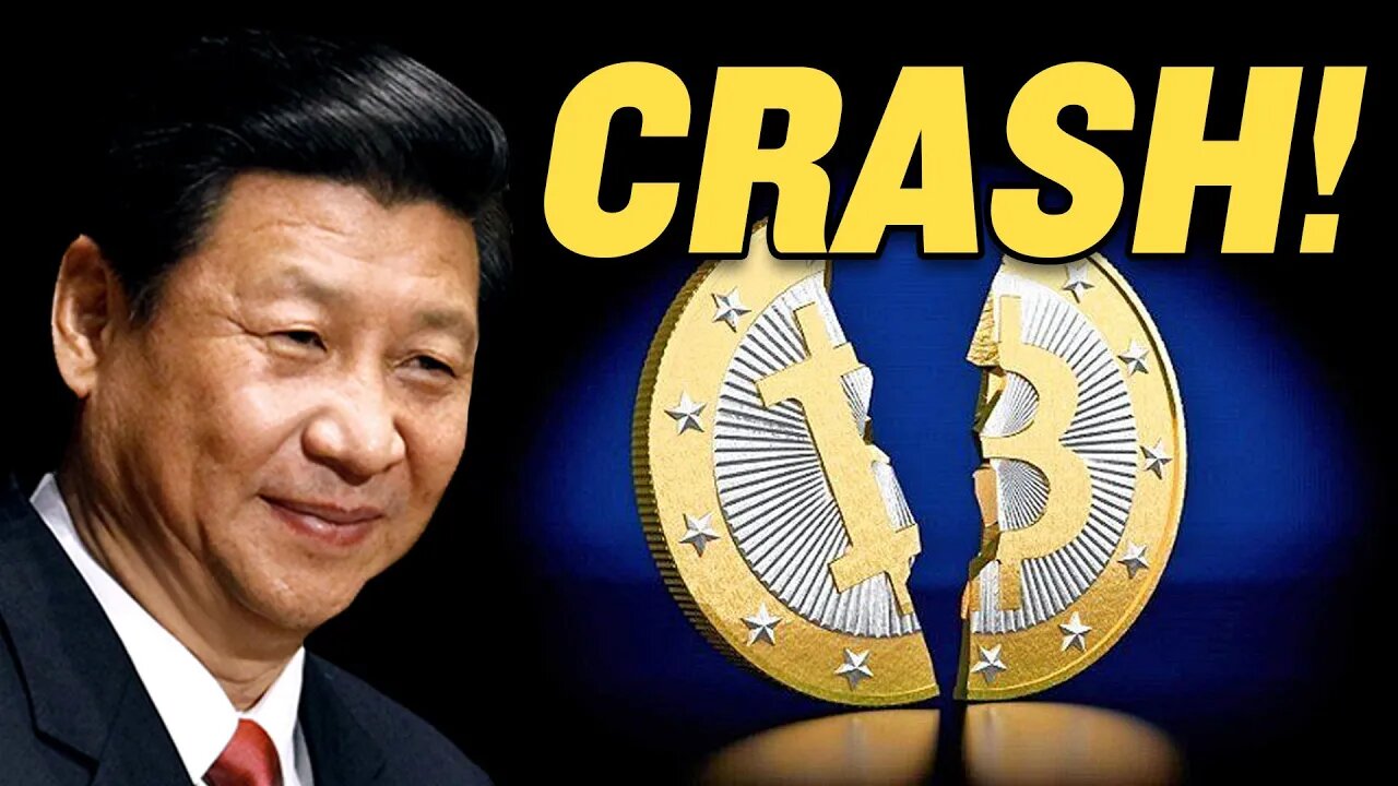BITCOIN CRASHES! China Has It In for Crypto