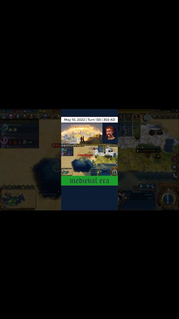 #oneturnadaychallenge #civ6 – Turn 130 - STRANDED BUILDER! #shorts