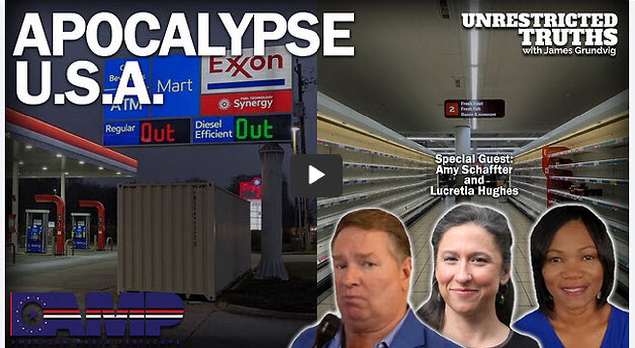 Apocalypse U.S.A. with Amy Schaffter and Lucretia Hughes | Unrestricted Truths Ep. 216