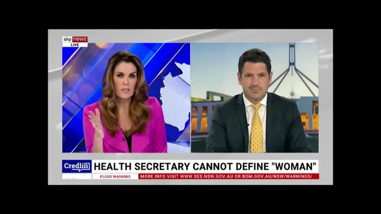 Sky News 7 April 2022 Credlin - Woman