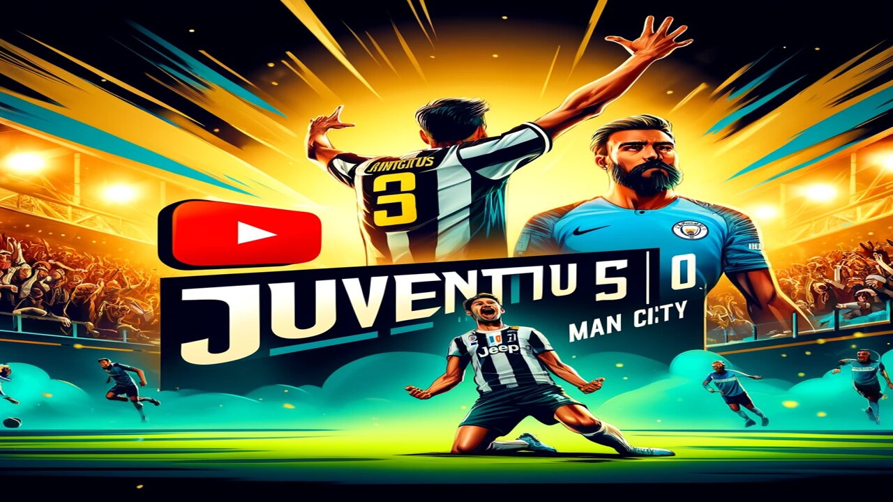 JUVENTUS 2 - 0 MANCHESTER CITY. FULL HIGHLIGHTS AND GOALS