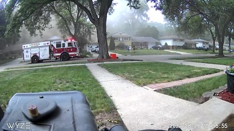 Doorbell video captures teens jumping into action to save residents in Livonia fire. Video courtesy Jeremy Hanlon