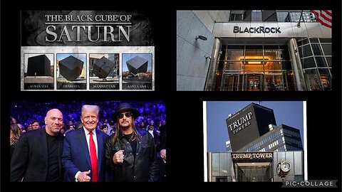 BECOME ASSIMILATED: TRUMP, THE ROCK & KID-ROCK INSANE BLACK CUBE CONNECTION - MAKE IT VIRAL! RELOAD