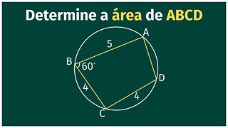 EXERCÍCIO de GEOMETRIA PLANA de um ANIME