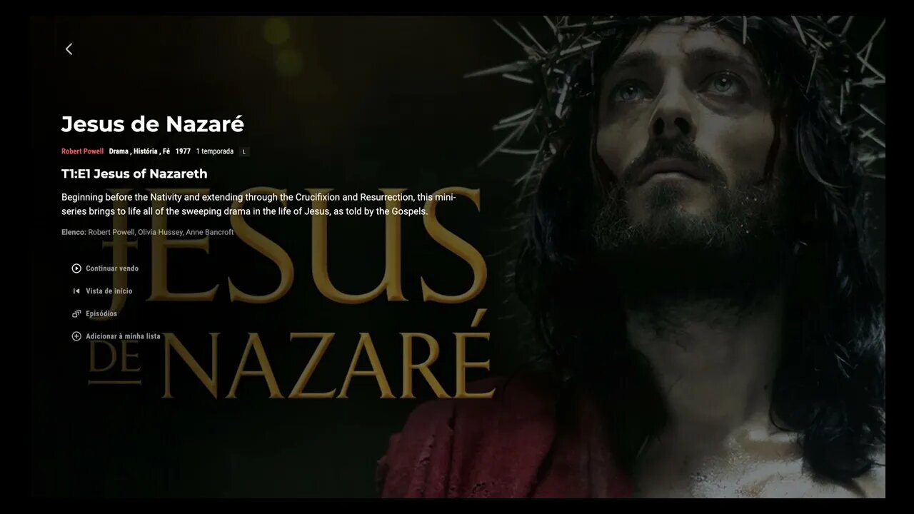 JESUS DE NAZARÉ II A MELHOR VERSÃO DE 1977 II LINK NA DESCRIÇÃO