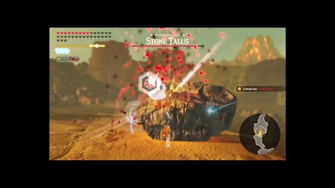 Hyrule Warriors: Age of Calamity - Vicious Stone Talus - EX Alert: Crenel Peak (5) (Apocalyptic)