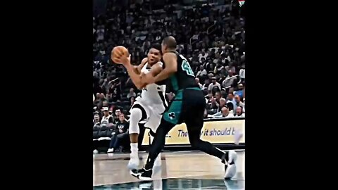 Giannis stare down al horford