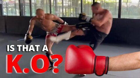 Andrew Tate Sparring Kickboxing Session (Recent Footage)