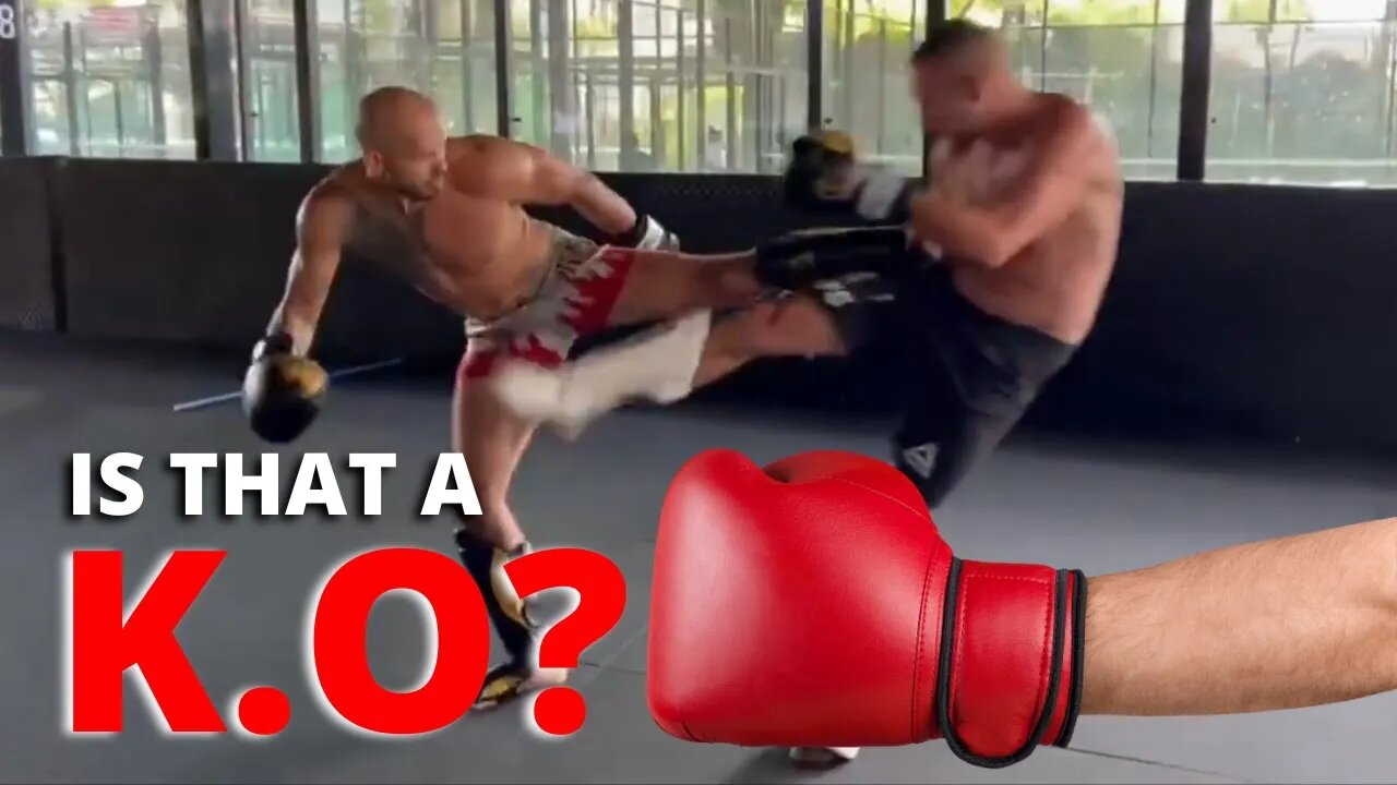 Andrew Tate Sparring Kickboxing Session (Recent Footage)