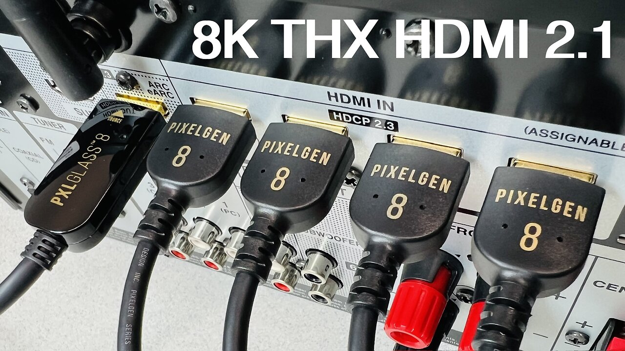 PixelGen THX Certified HDMI 2.1 Optical Cable